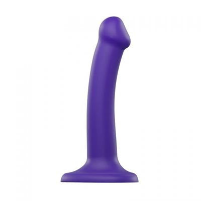 Dildo ventouse Dual Density - Violet