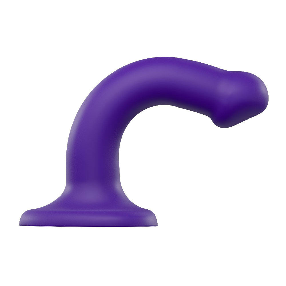 Dildo ventouse Dual Density - Violet