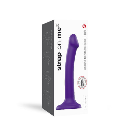 Dildo ventouse Dual Density - Violet