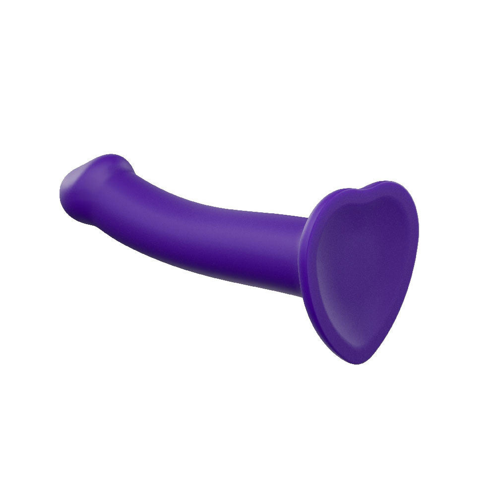 Dildo ventouse Dual Density - Violet