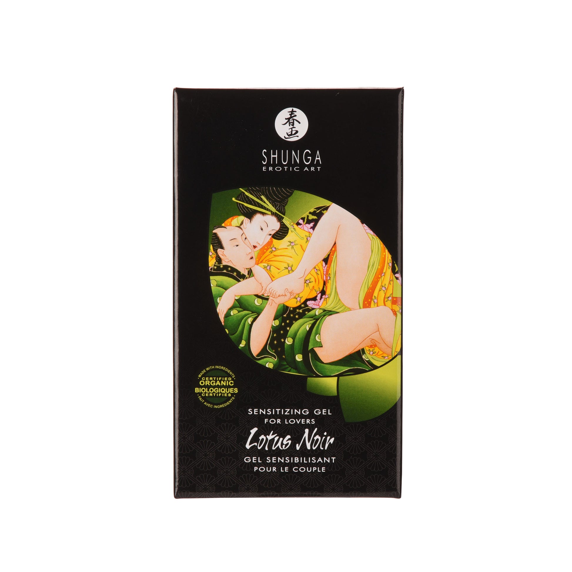 Gel sensibilisant pour le couple Lotus Noir de Shunga