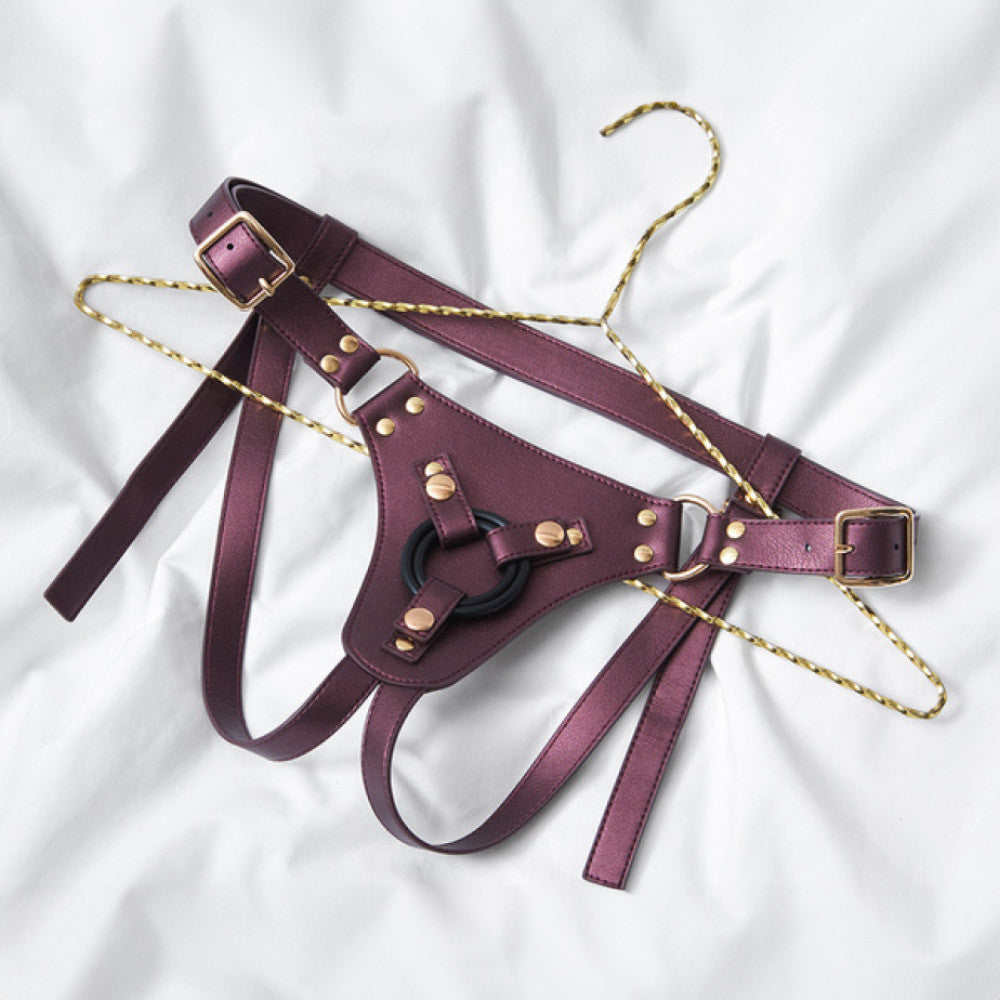 Harnais Generous de Strap On Me - Violet