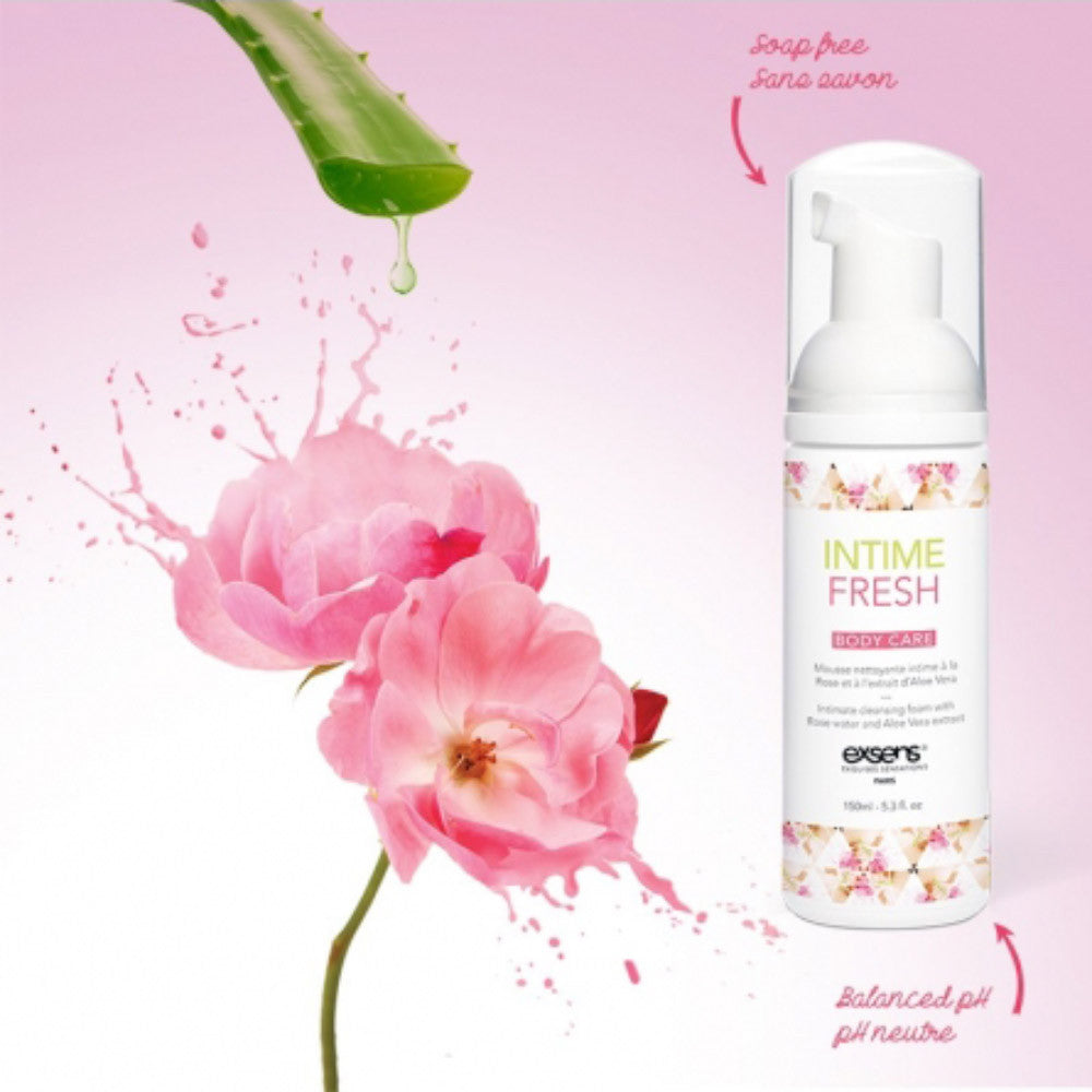 Mousse nettoyante Bio rose & Aloe vera