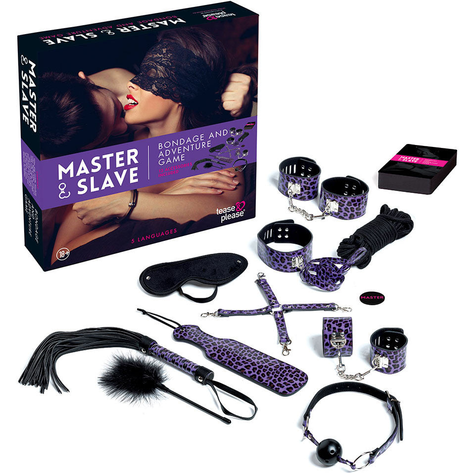 Jeu de Bondage Master & Slave - Violet