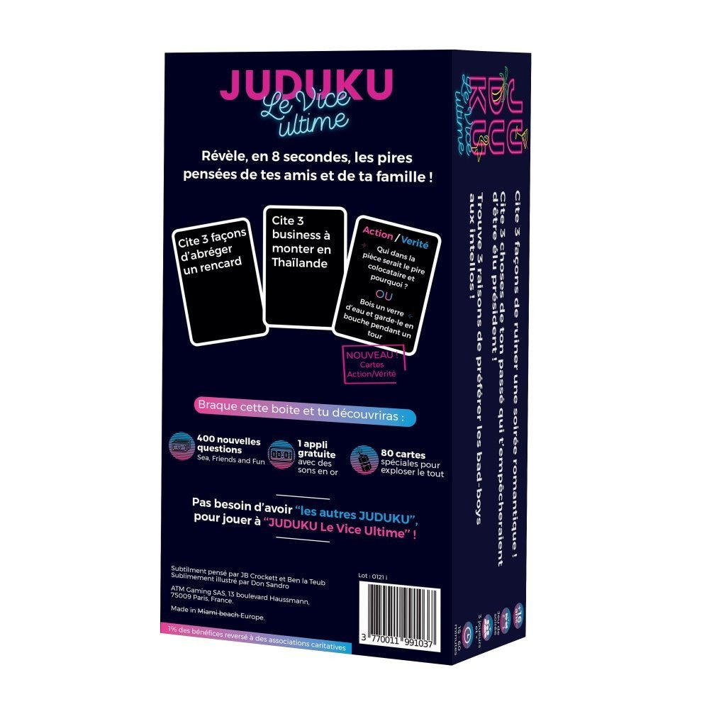 Jeu JUDUKU Le Vice Ultime