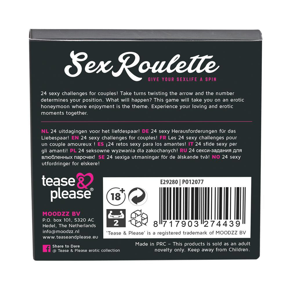 Jeu Sex Roulette Love et Mariage