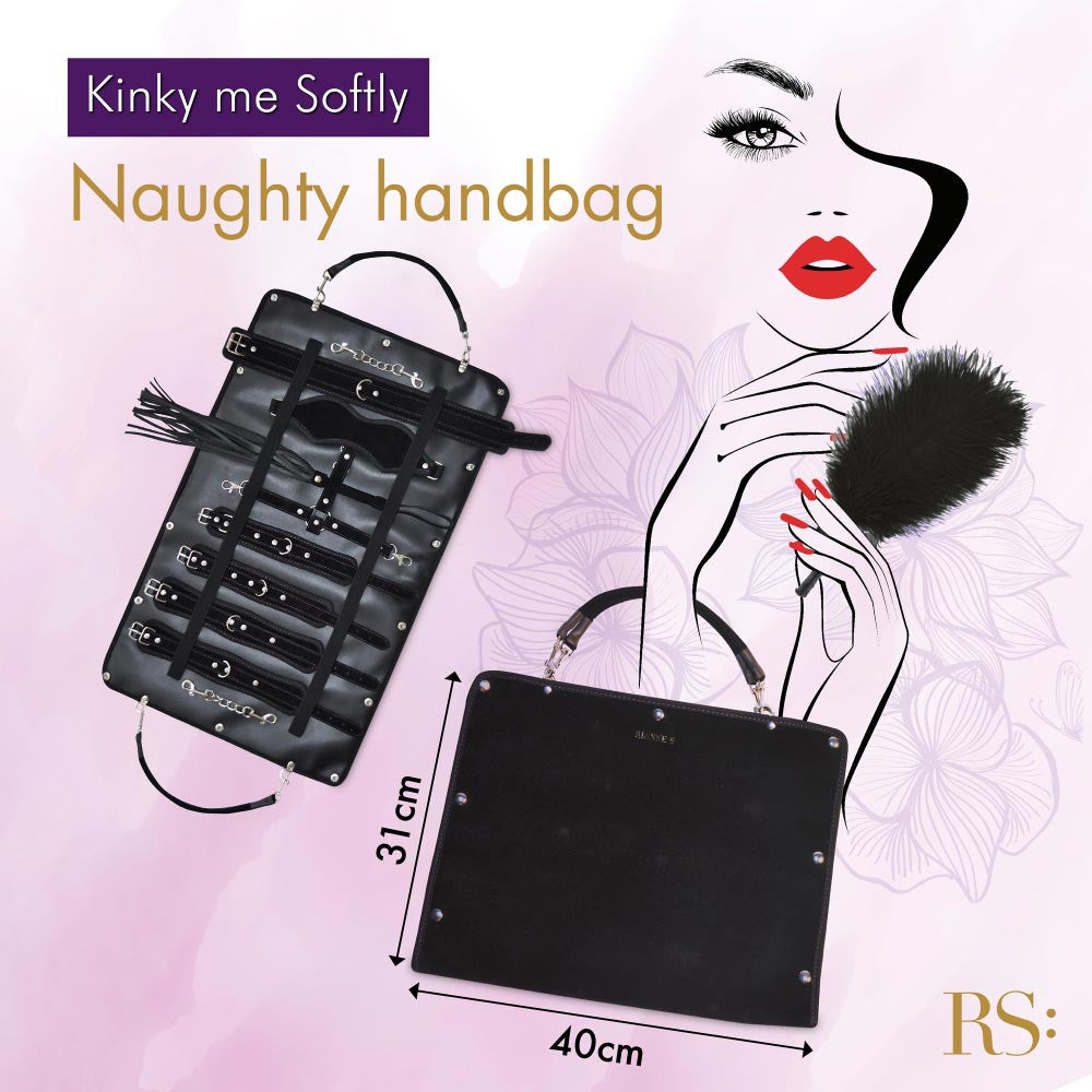 Kit bondage Kinky me Softly Rianne S - Noir