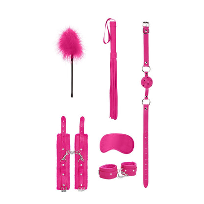 Kit de bondage débutant 6 pièces - Rose