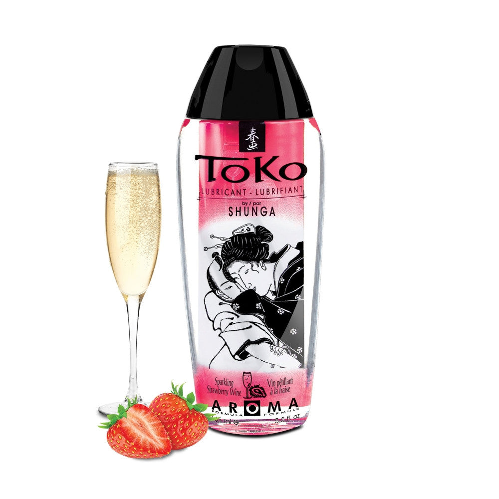 Lubrifiant Toko à base d'eau Shunga - Fraise