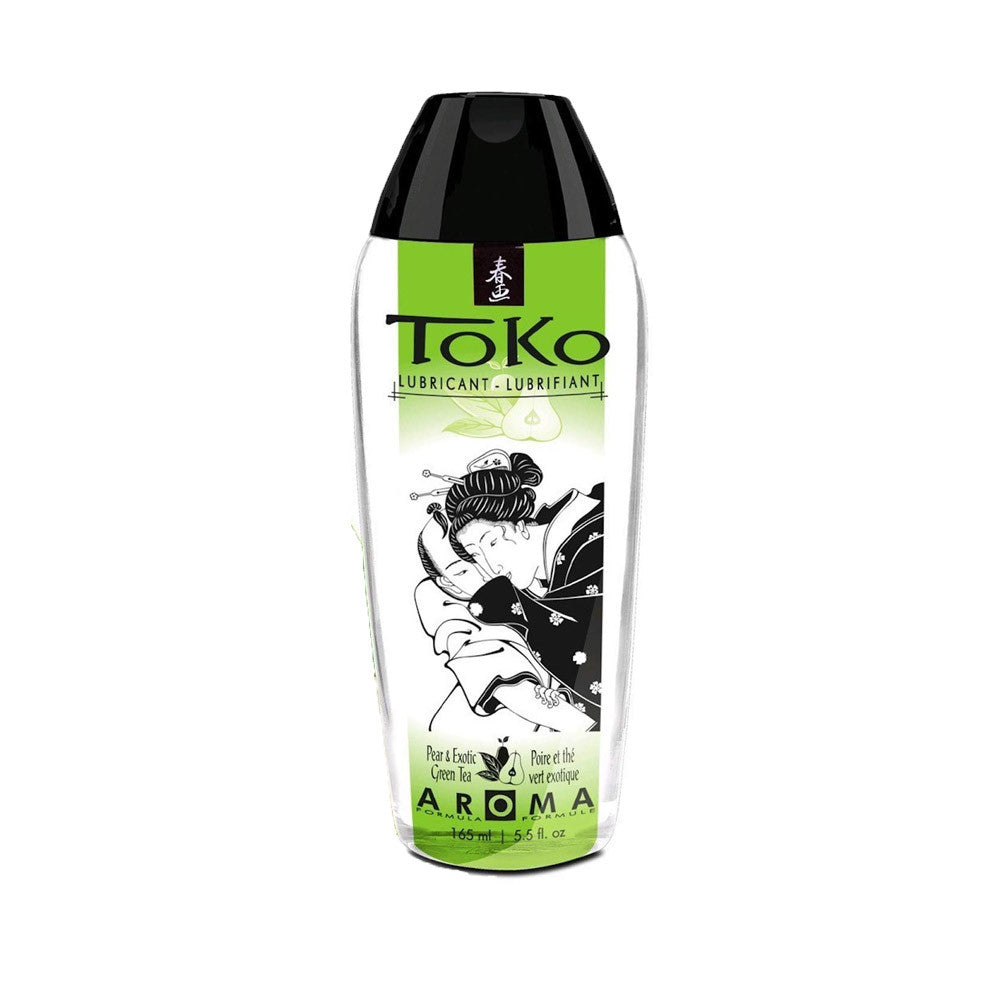 Lubrifiant Toko à base d'eau Shunga - Poire/Thé vert