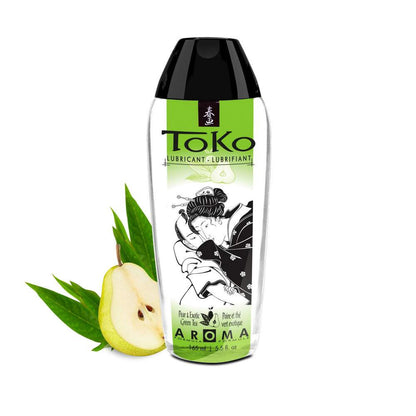 Lubrifiant Toko à base d'eau Shunga - Poire/Thé vert