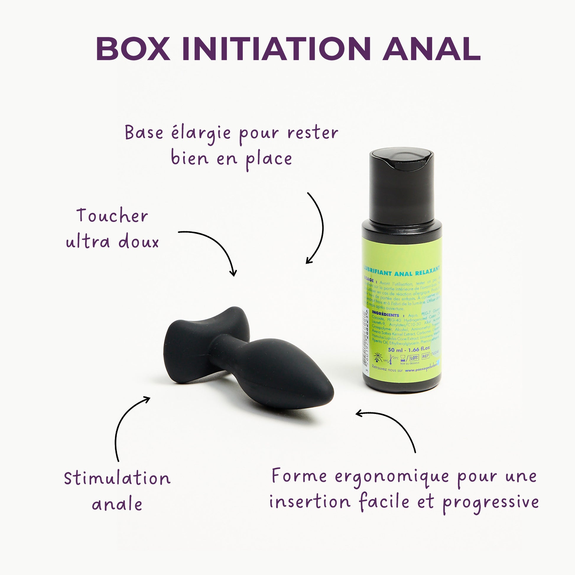 Ma petite box d'initiation au plaisir anal