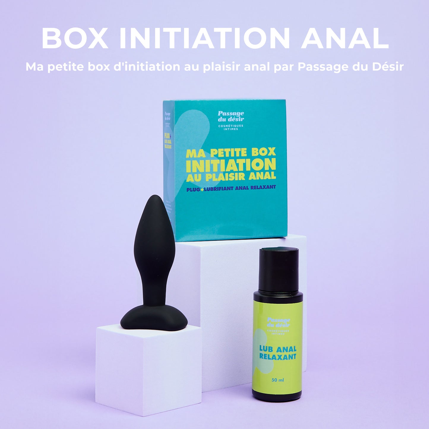 Ma petite box d'initiation au plaisir anal - Box initiation anale