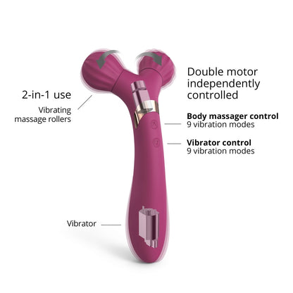 Masseur-vibro Fireball de Love to Love - Rose