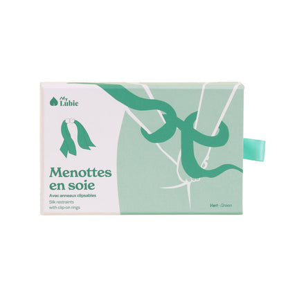 Menottes en soie My Lubie - Vert