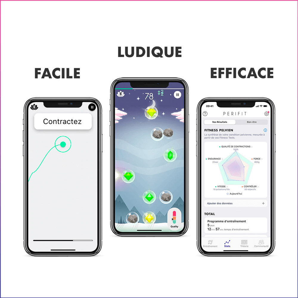 Perifit sonde périnéale connectée - Vert