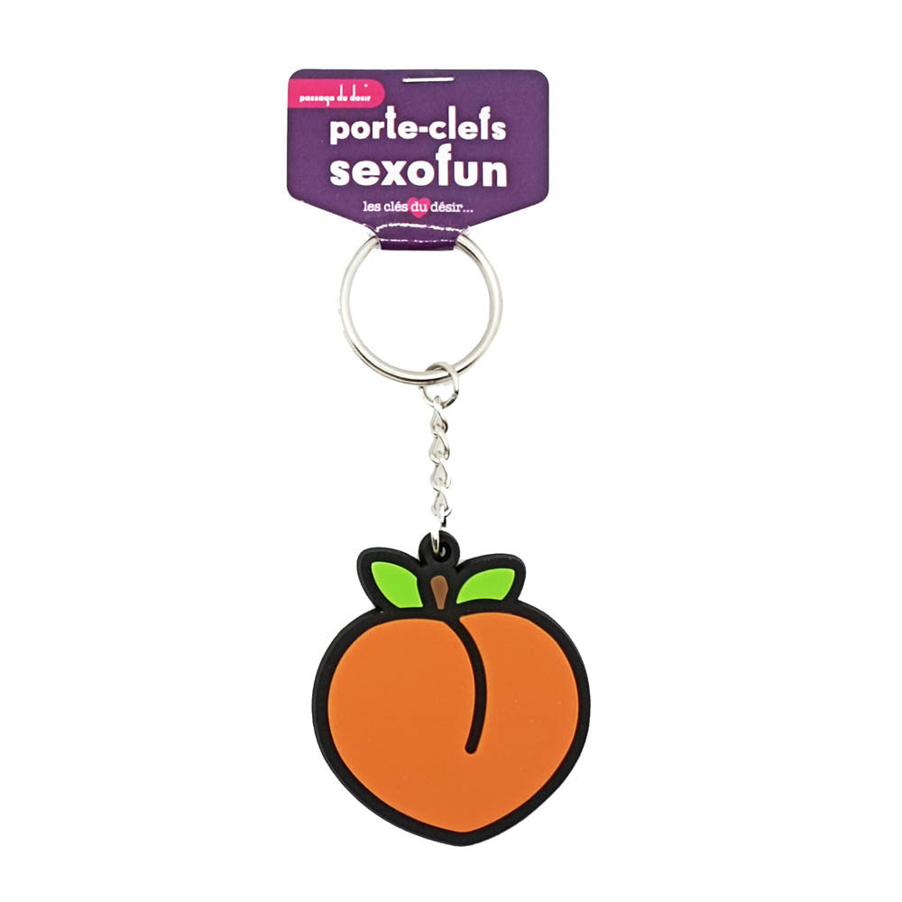 Porte-clefs Sexofun Emojis ou clito - Pêche