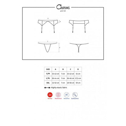 Porte-jarretelles Charms - S/M