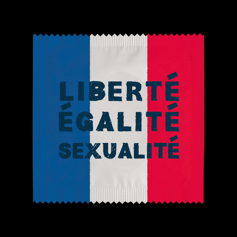 Préservatifs humoristiques à l'unité - Liberté