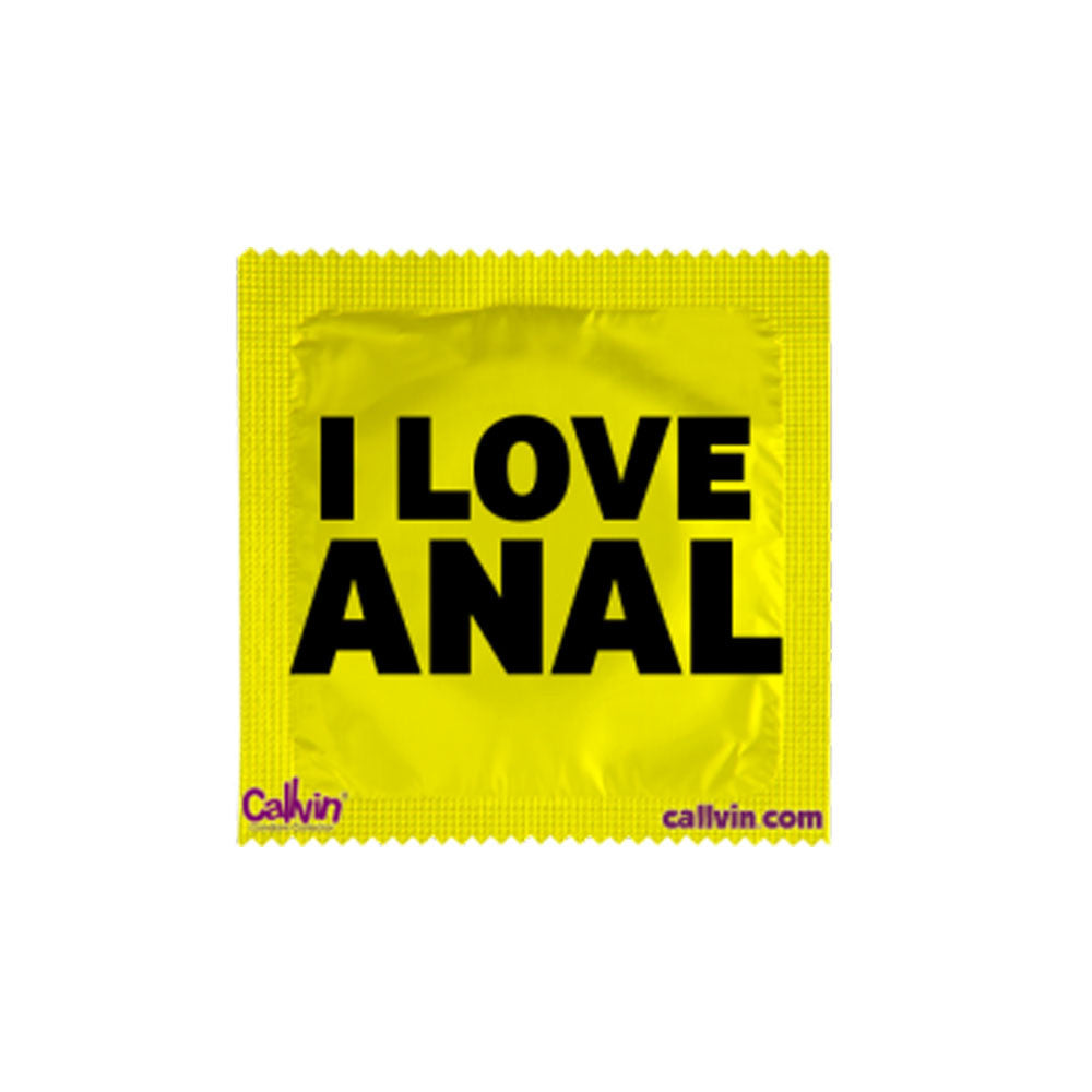 Préservatifs humoristiques - I Love Anal