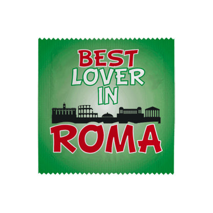 Préservatifs humoristiques - Best lover are in Roma