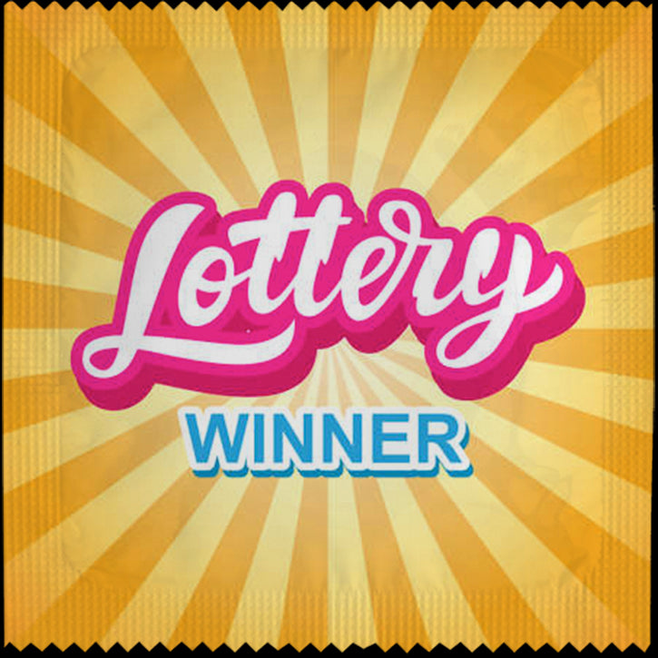 Préservatifs humoristiques - Lottery Winner