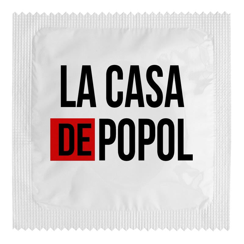 Préservatifs humoristiques - La Casa de Popol