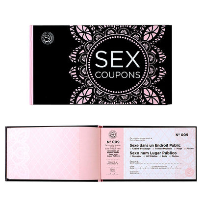 Sex Coupons chéquier coquin