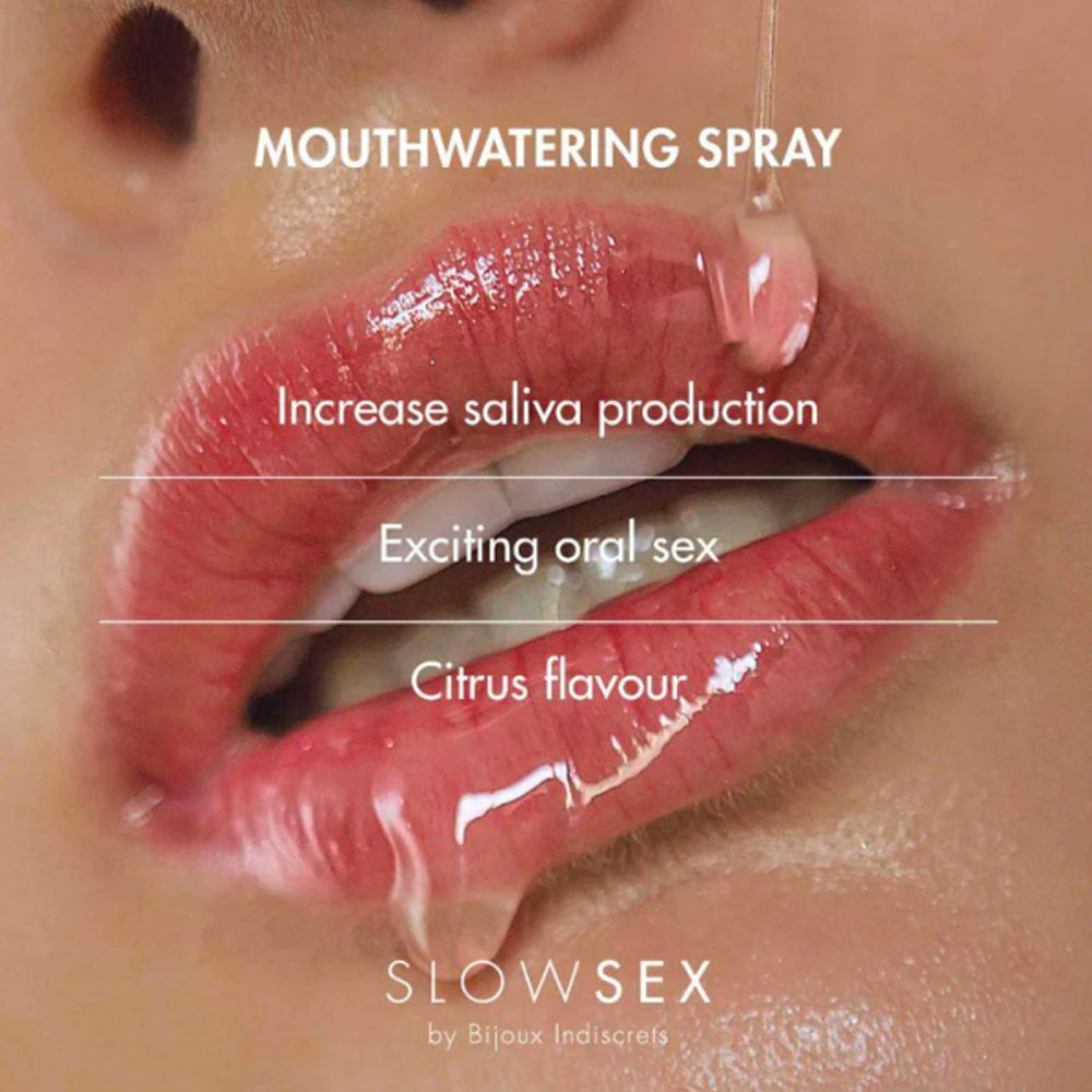 Spray oral activeur de salive Slow Sex