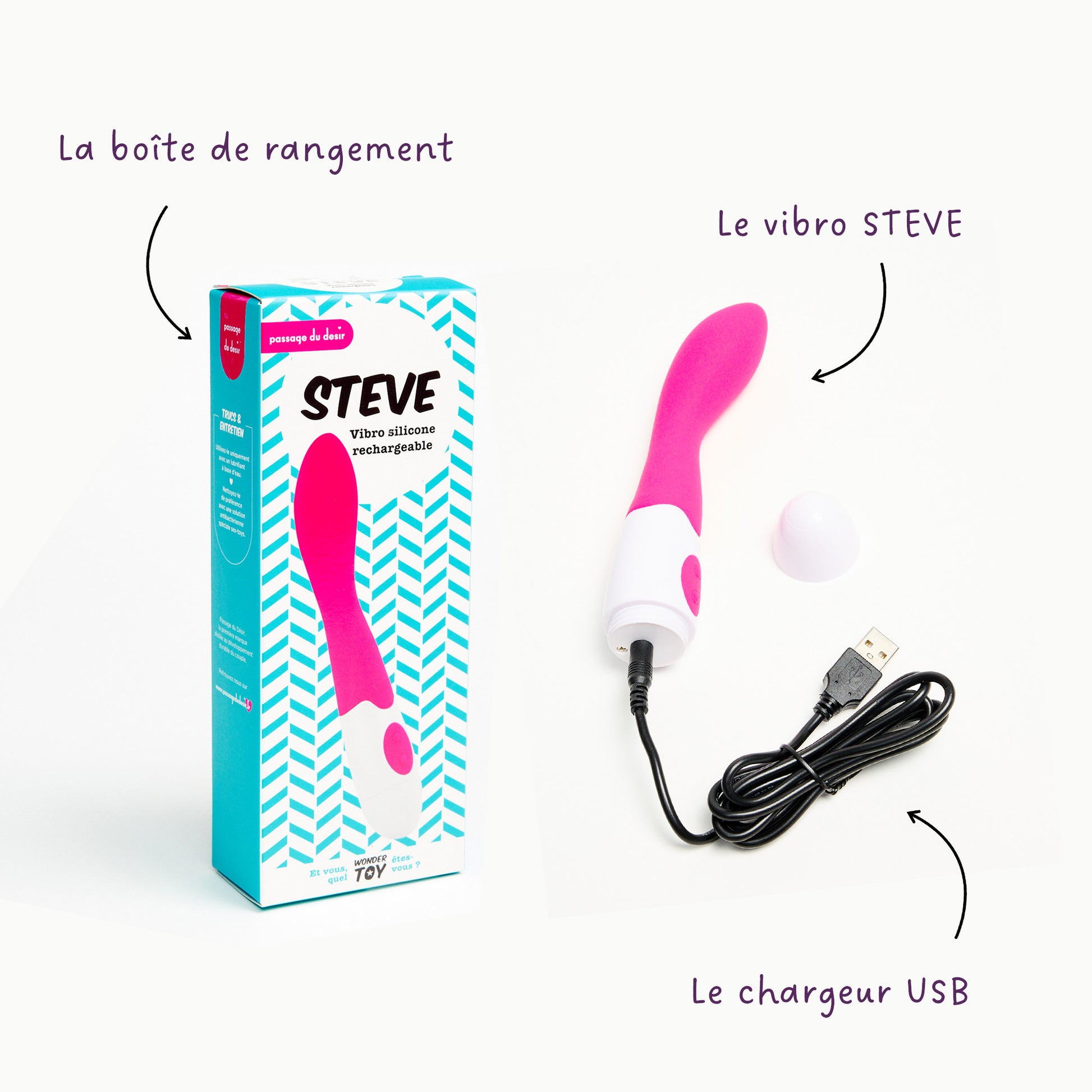 Steve vibro silicone Fabulous Toys