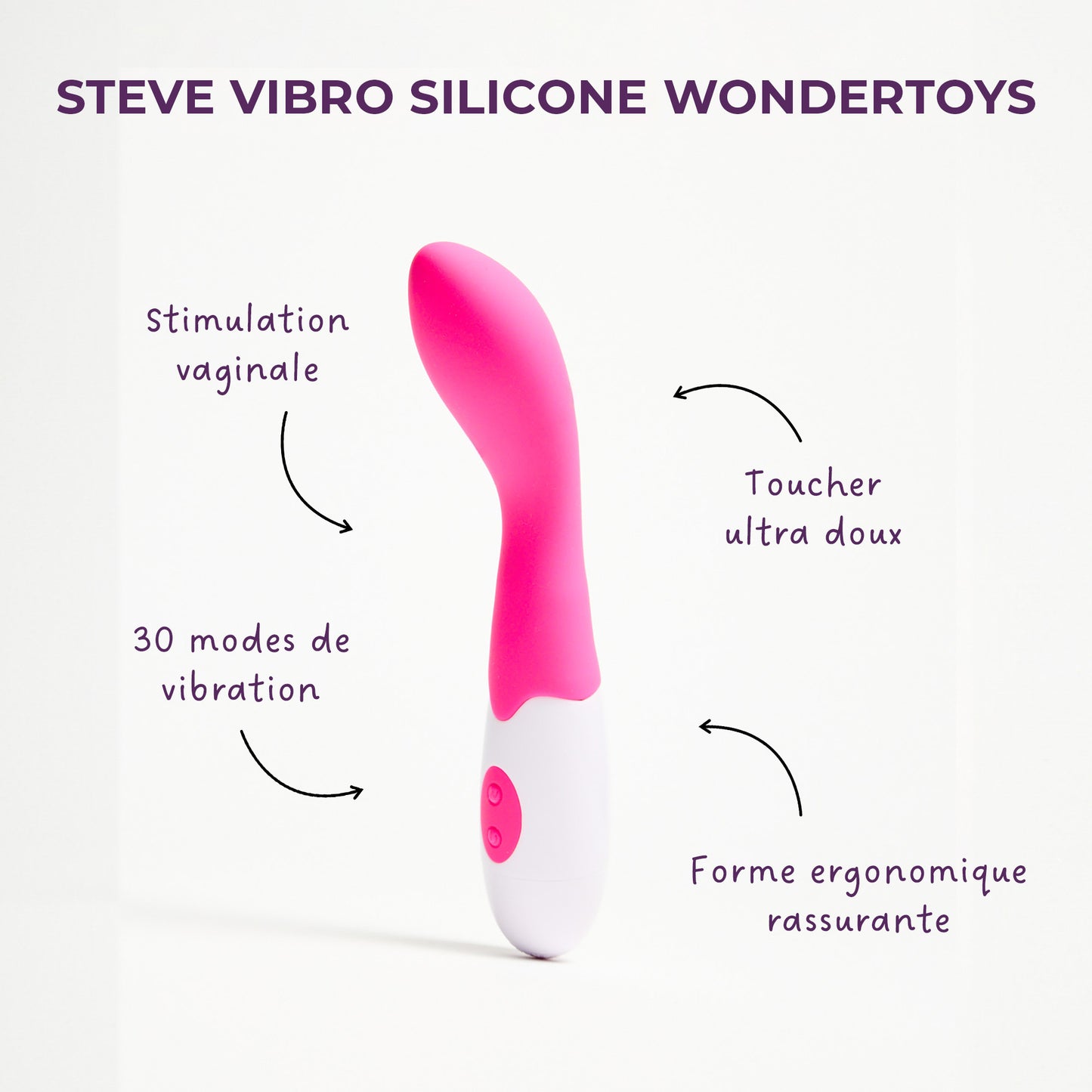 Steve vibro silicone Fabulous Toys - Steve vibro silicone WonderToys