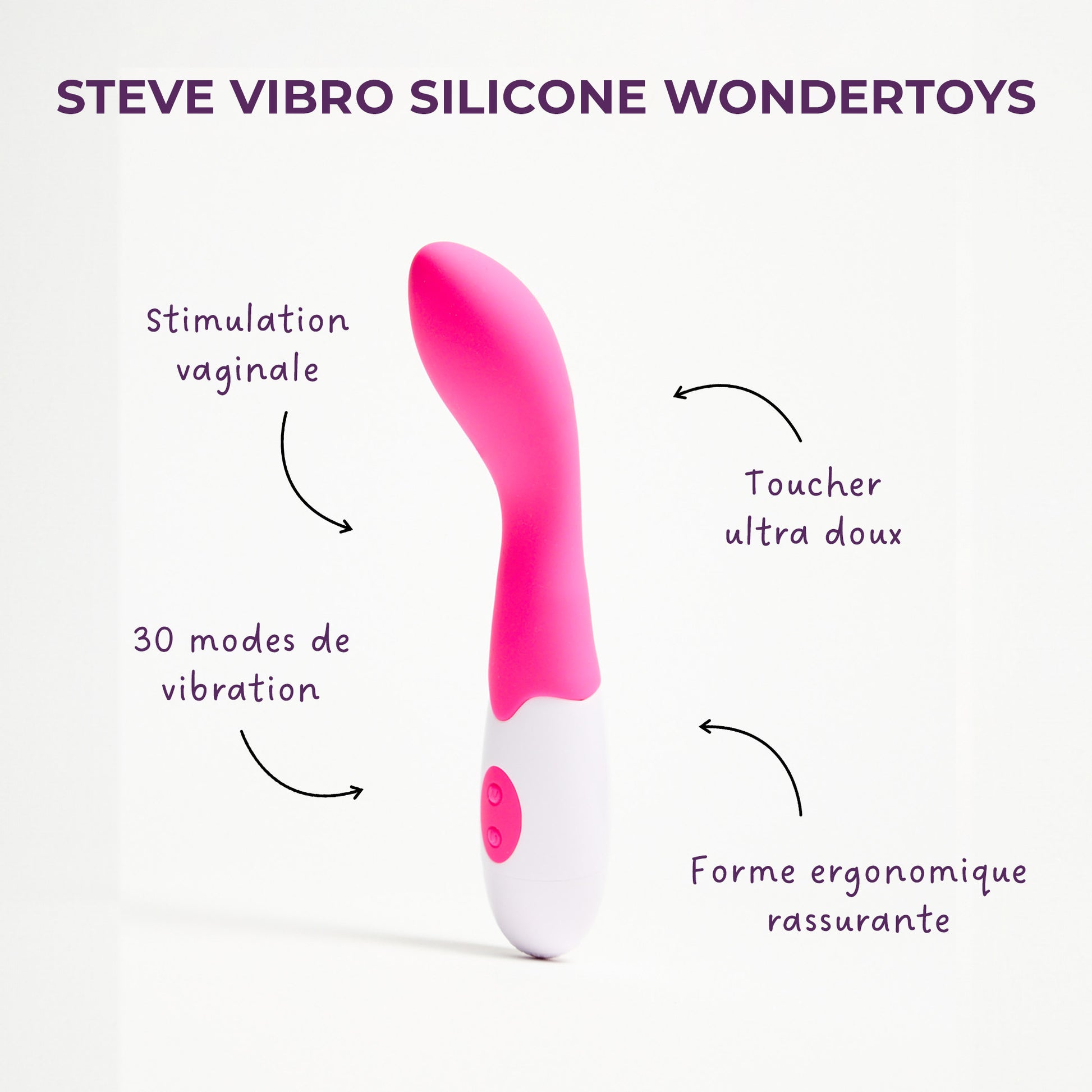 Steve vibro silicone Fabulous Toys