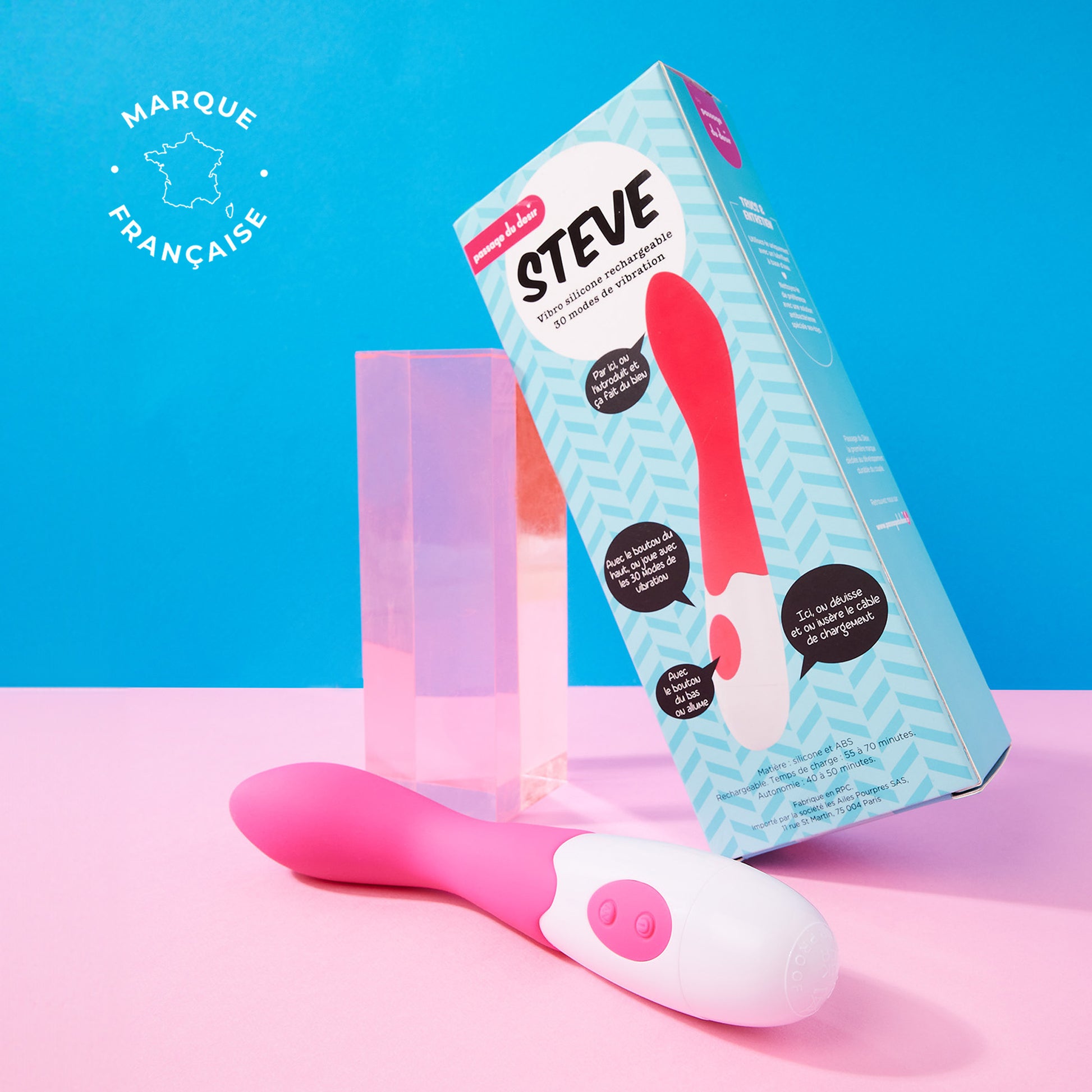 Steve vibro silicone Fabulous Toys