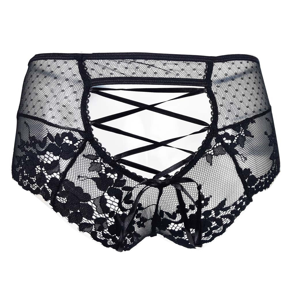 Tanga taille haute Baccara - S/M