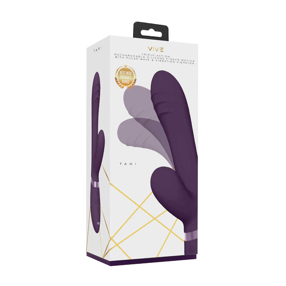 Tani de Vive rabbit doigté triple stimulation - Violet