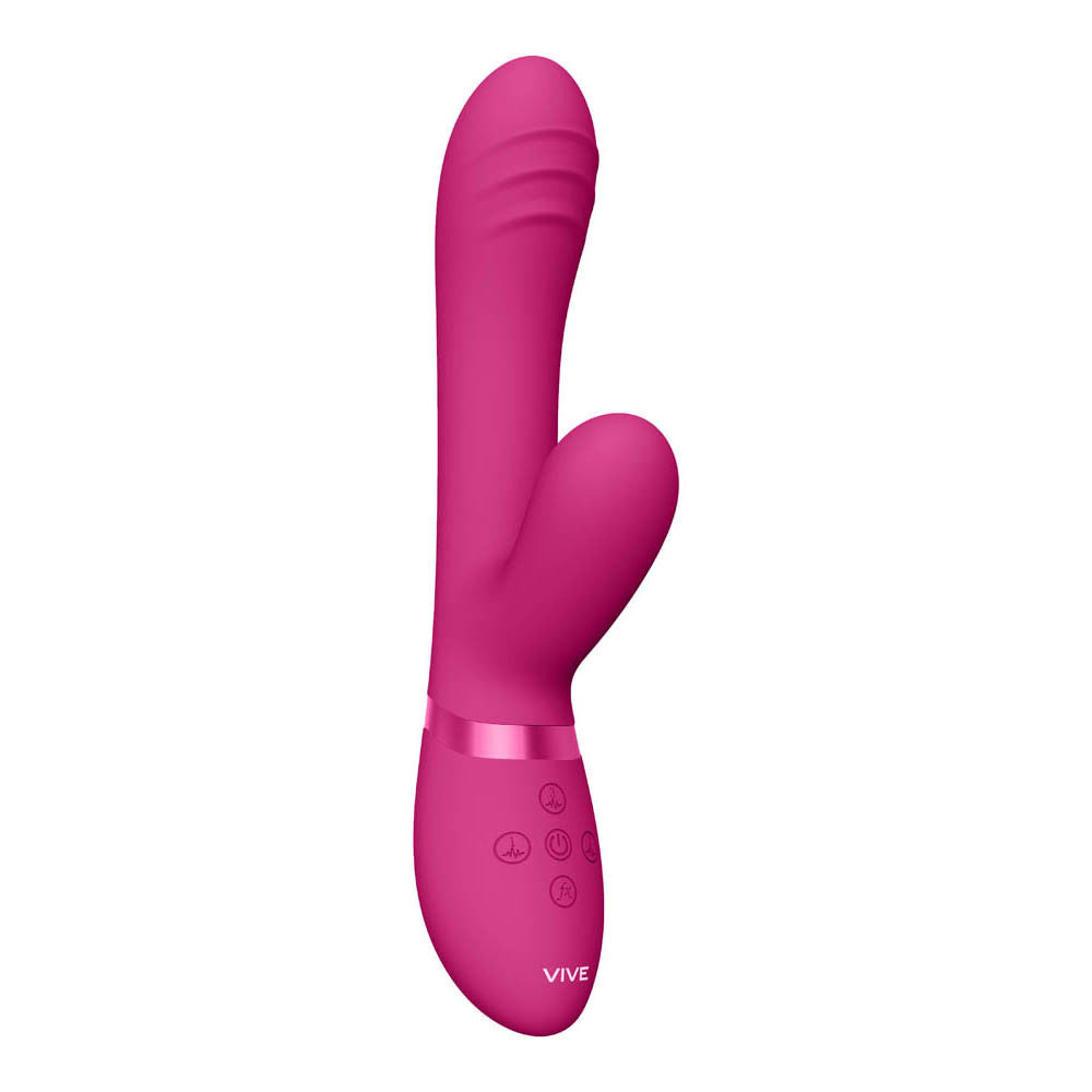 Tani de Vive rabbit doigté triple stimulation - Rose