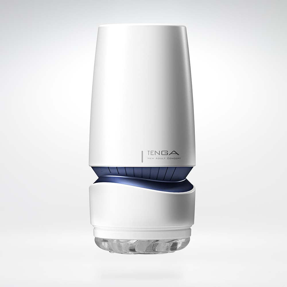 Tenga Aero Cobalt & Silver Ring - Cobalt