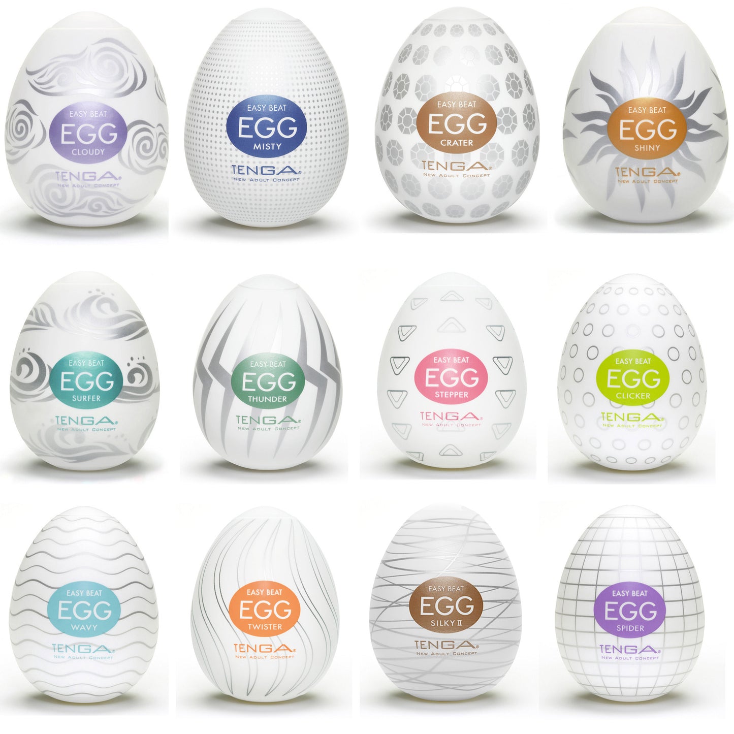 Tenga Egg : Oeuf de masturbation - Spider