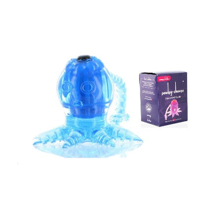 Vibro Pieuvre Poulpy Choupi - Bleu