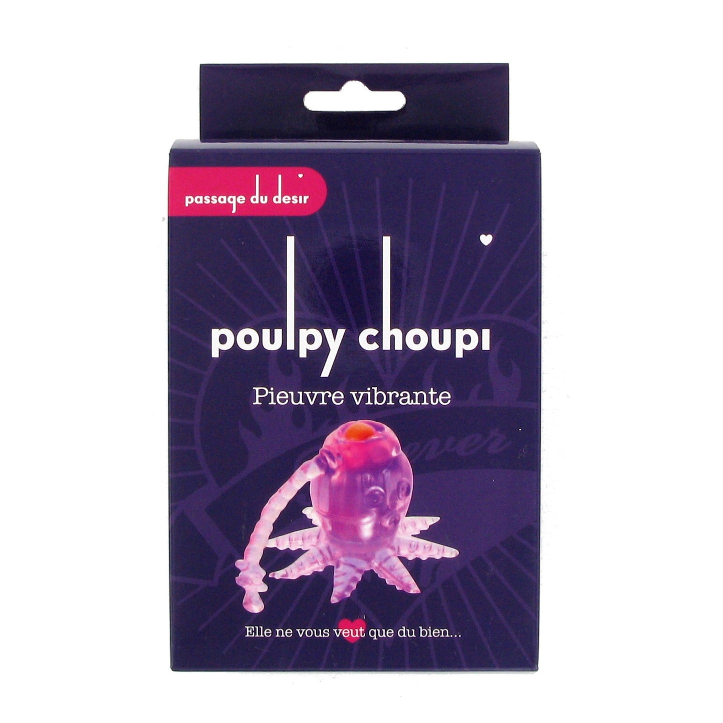 Vibro Pieuvre Poulpy Choupi - Bleu