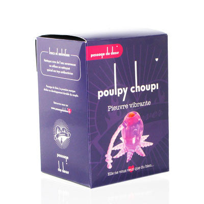 Vibro Pieuvre Poulpy Choupi - Bleu