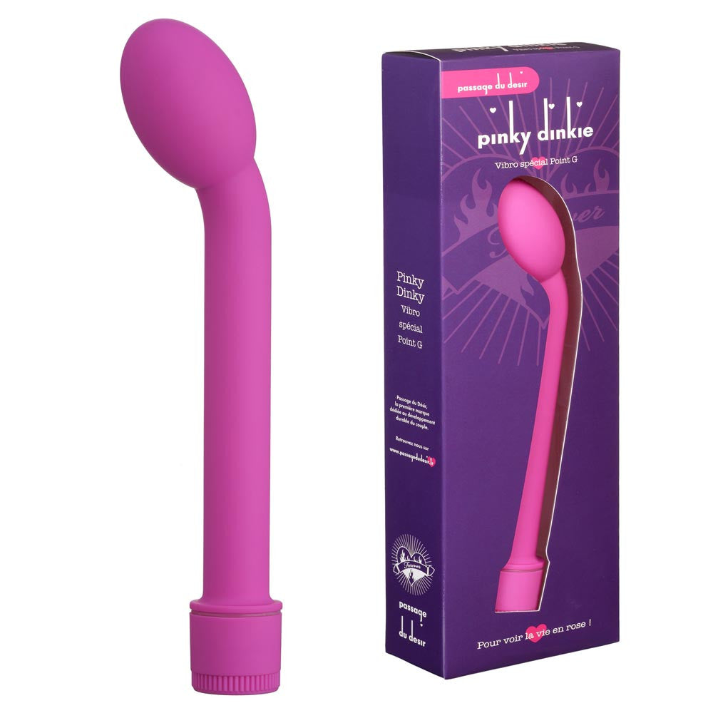 Vibro spécial point G Pinky Dinkie - Rose