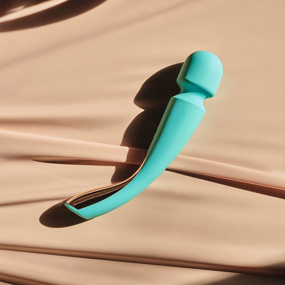 Vibromasseur Smart Wand 2 Large de Lelo - Bleu