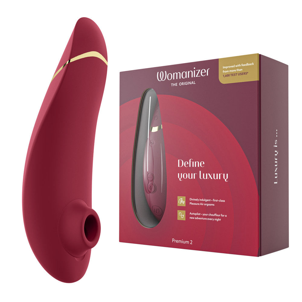 Womanizer Premium 2 - Bordeaux