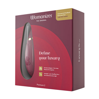 Womanizer Premium 2 - Bordeaux