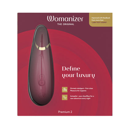 Womanizer Premium 2 - Bordeaux