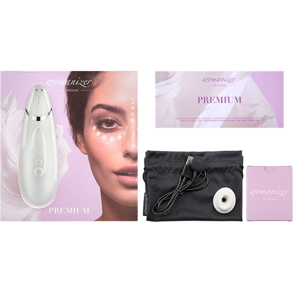 Coffret SILVER Womanizer Premium 1 - Noir