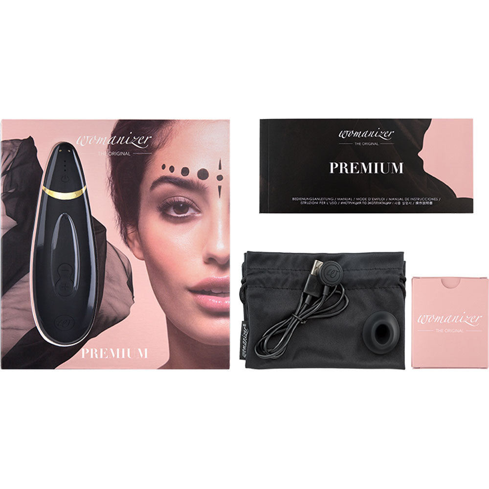 Coffret SILVER Womanizer Premium 1 - Noir