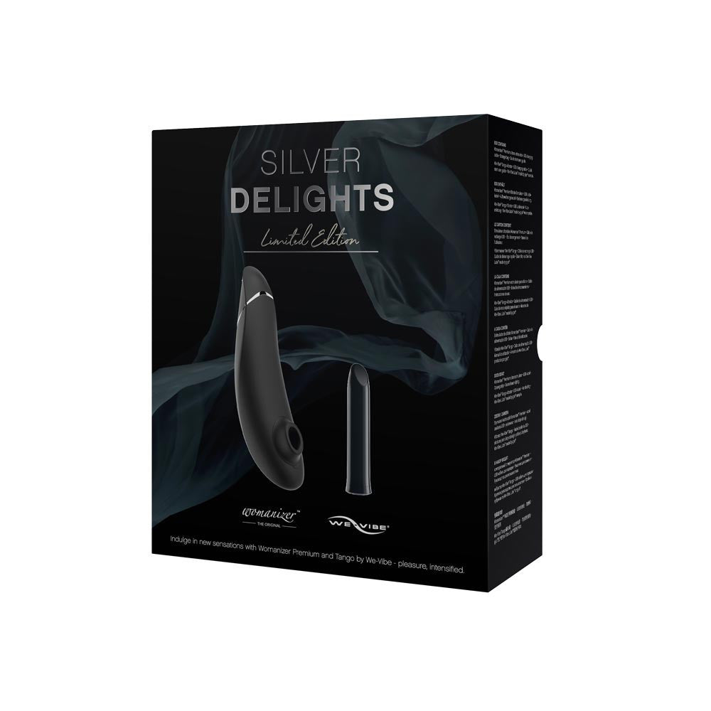 Coffret SILVER Womanizer Premium 1 - Noir