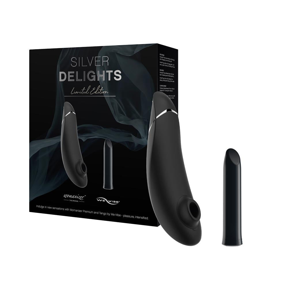 Coffret SILVER Womanizer Premium 1 - Noir